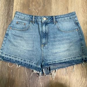 Topshop Mom Denim Short